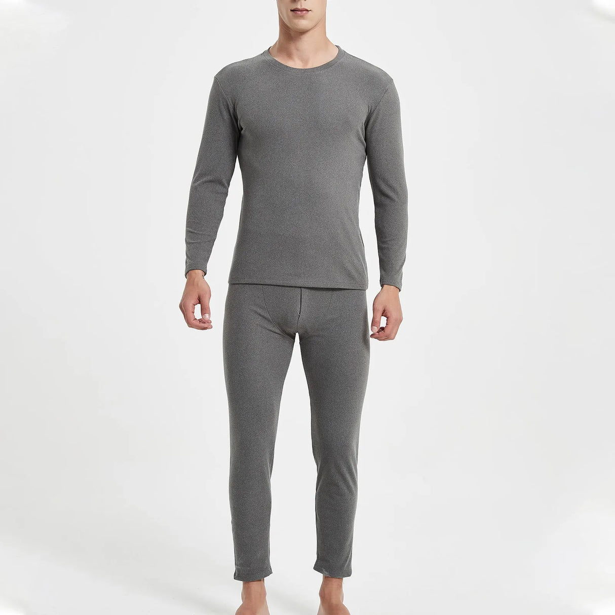Winter Men Thermal Underwear Sets Thermal Long Pants