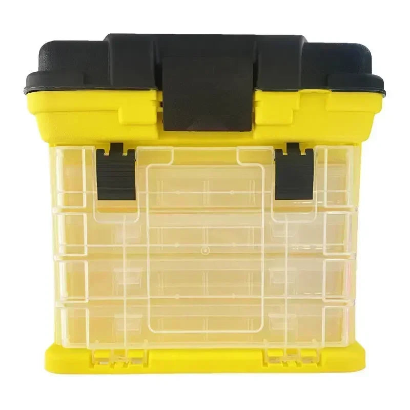27x17x26cm 4-layer Multifunctional Fishing Gear and Bait Storage