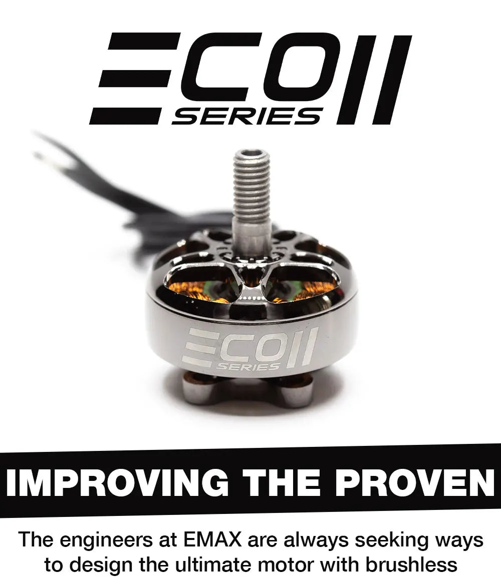 4pcs EMAX ECOII 6S 1300KV 5S 1500KV 4S