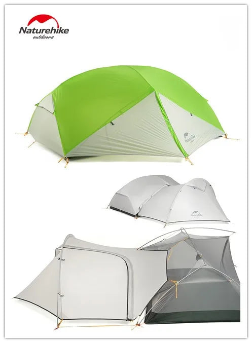 Naturehike Mongar 2 Camping Tent Double Layers 2