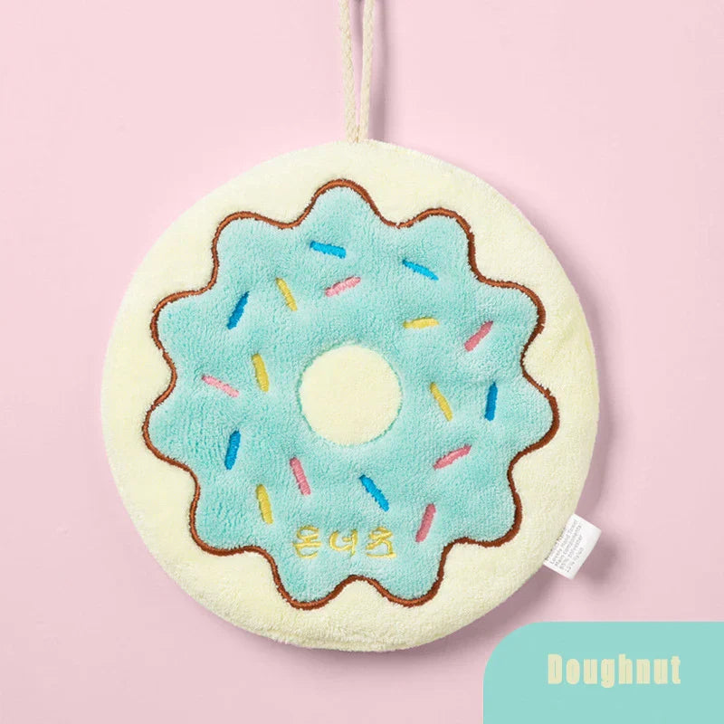 Cute Cartoon Hand Towel Hanging Style Kitchen Hand