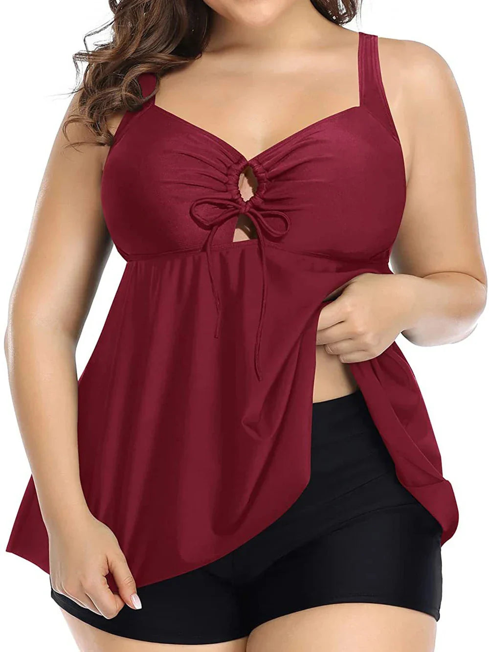 2023 Women New Swimsuit Two Piece Swimwear Plus