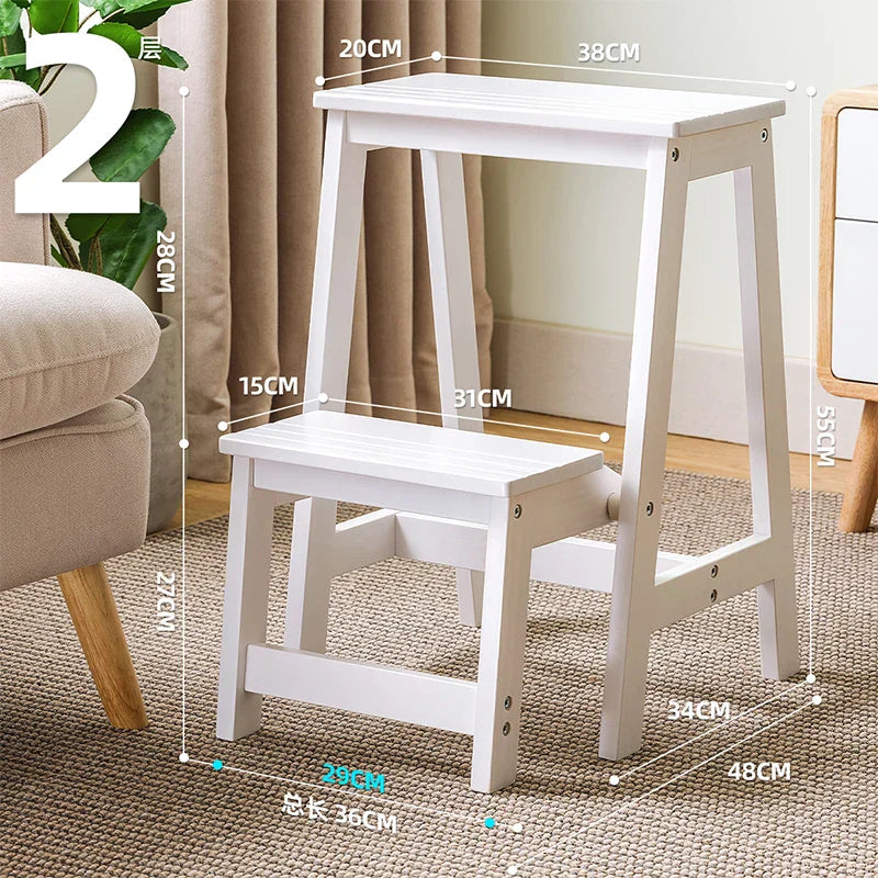 Platforms Telescoping Step Stools Foldable Attic Bar Portable