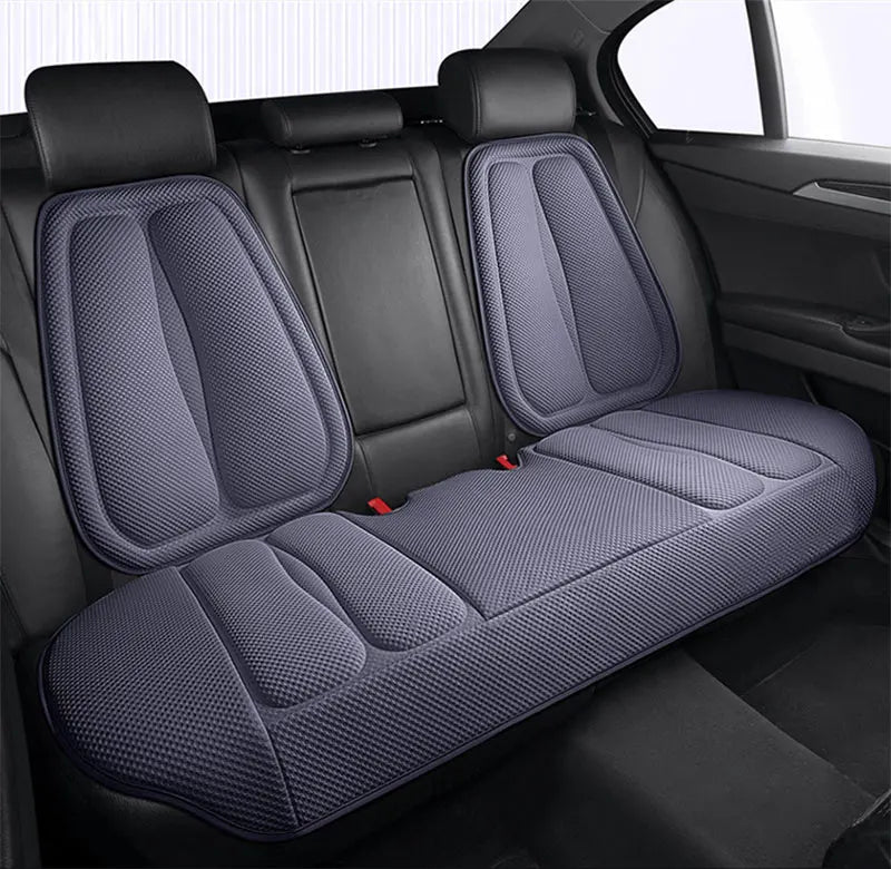Universal Car Seat Covers Front Back Blue Cushion