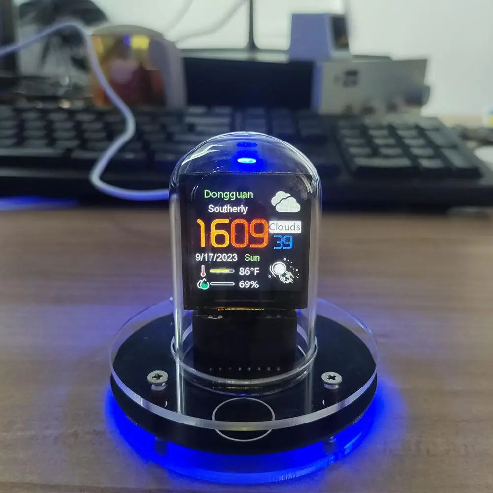 2024 New Smart WIFI Networked Nixie Tube Automatically