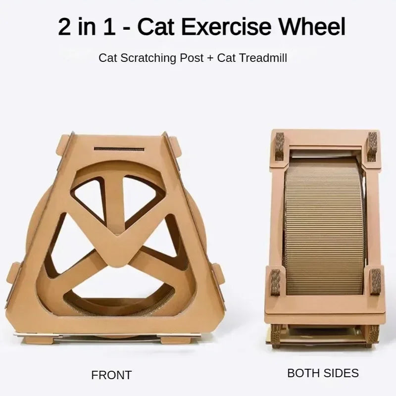Treadmill Roller for Cat Exercise, Indoor Running Wheel,