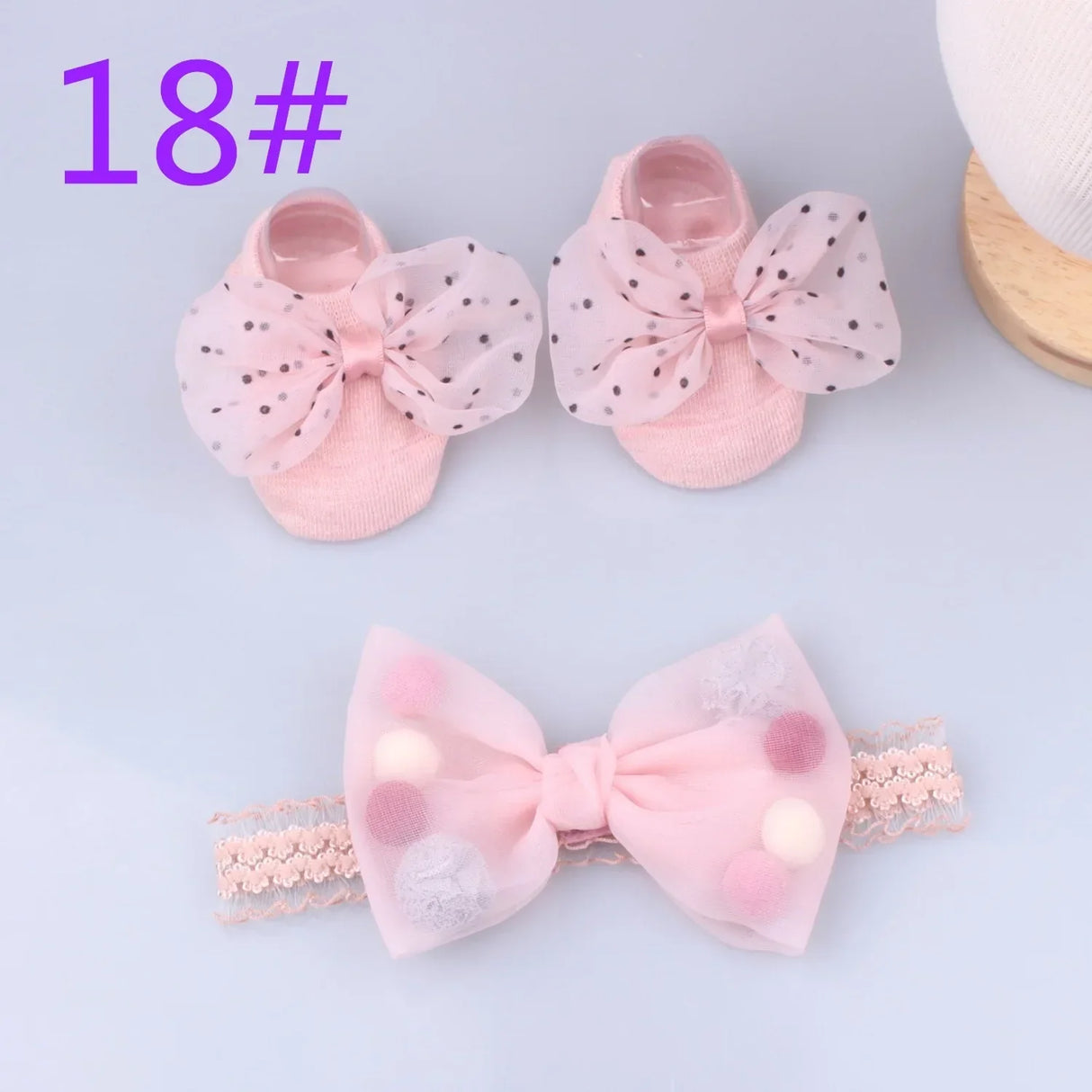 1 Set Cute Gift Bow Flowers Baby Girls