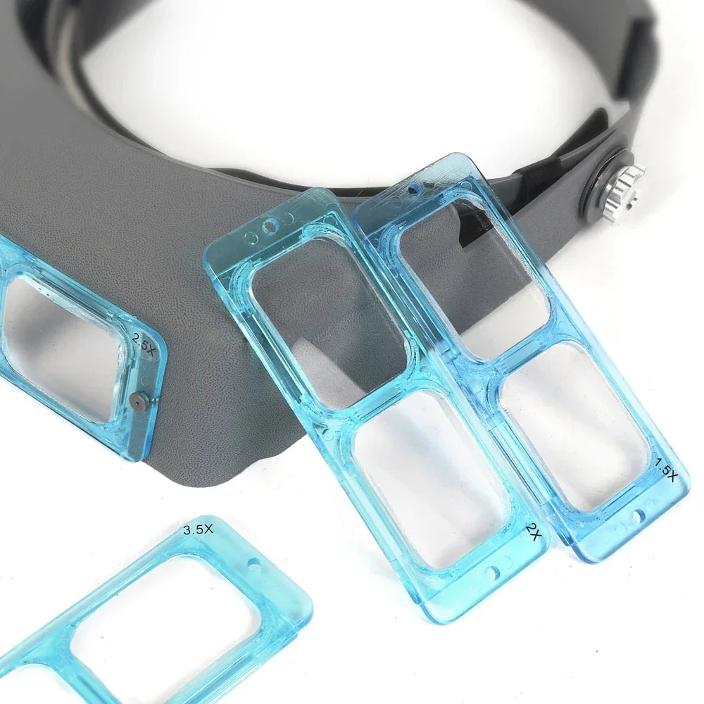 Head Wearing Magnifier Eye Loupe Watchmaker Repair Third
