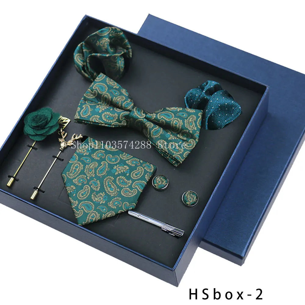 Luxury High Grade Mens Tie Set Nice Gift