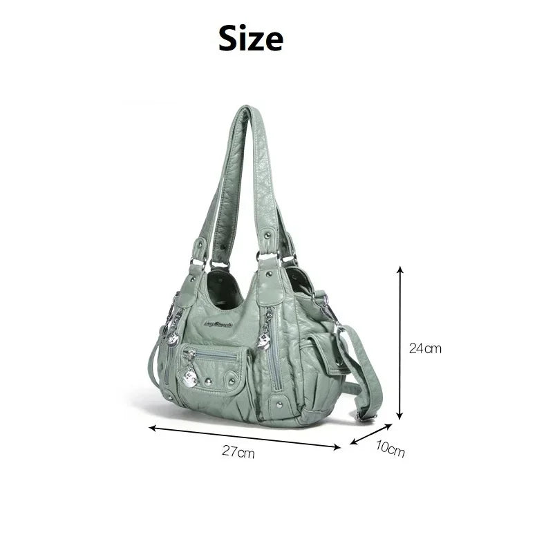 Women luxury handbags women bags designer Vintage Soft