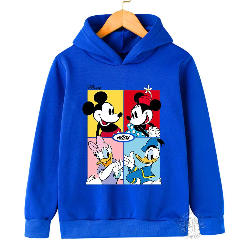 Sweatshirts Manga Anime Mickey Minnie Mouse Hoodie Kid