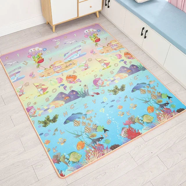 Double-sided Pattern Baby Play Mat Thicken 1/0.5cm Educational
