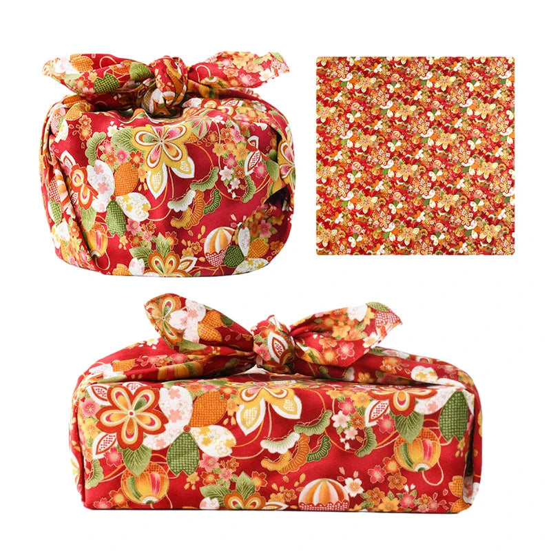 70x70cm Japanese Handkerchief Furoshiki Bento Wrapping Cloth Concise