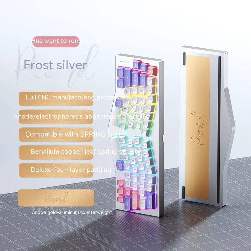 WEIKAV RECORD Mechanical Keyboard Aluminium Kits Hot Swap