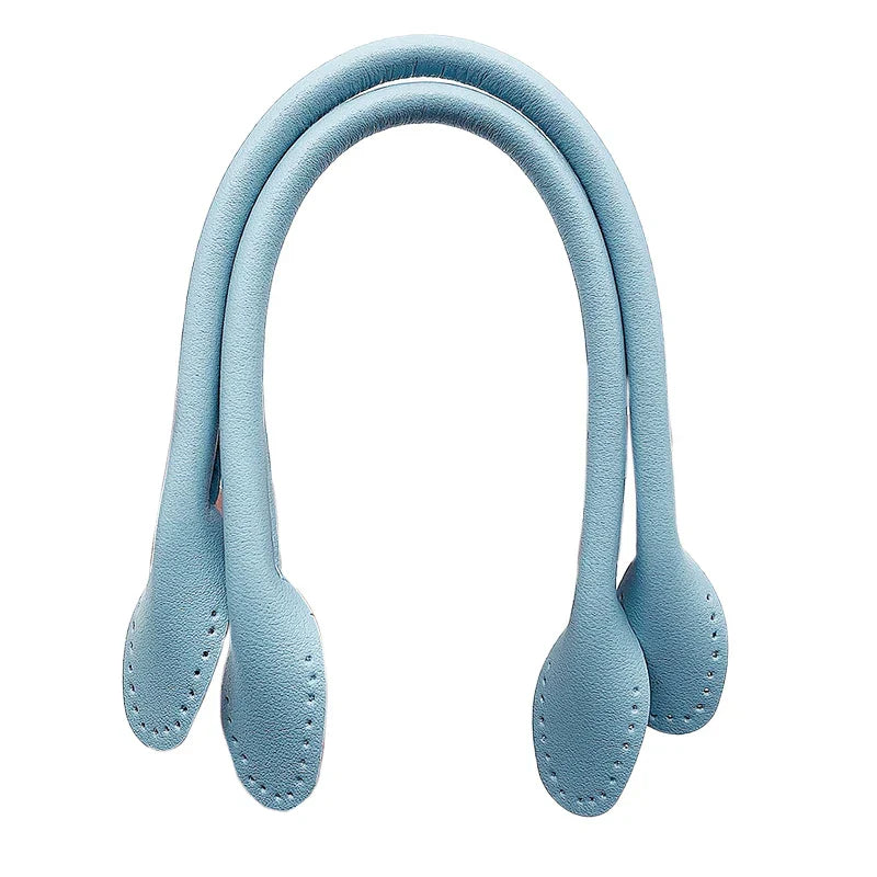 2 Pcs Detachable PU Leather bag Handle Lady
