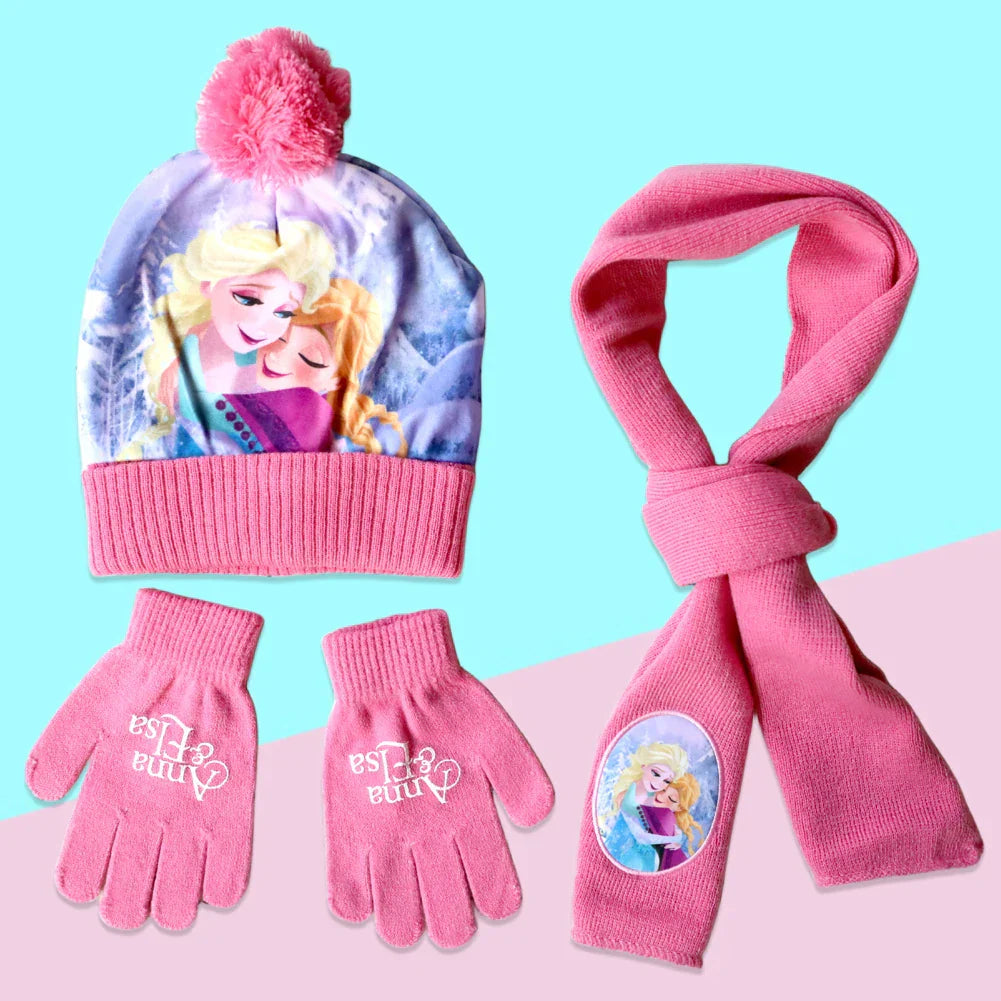 New Autumn Winter Children Hat Elsa Classics Disney