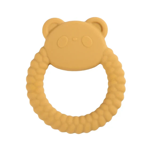 Let's Make 1PCS Baby Teether Silicone Toy BPA