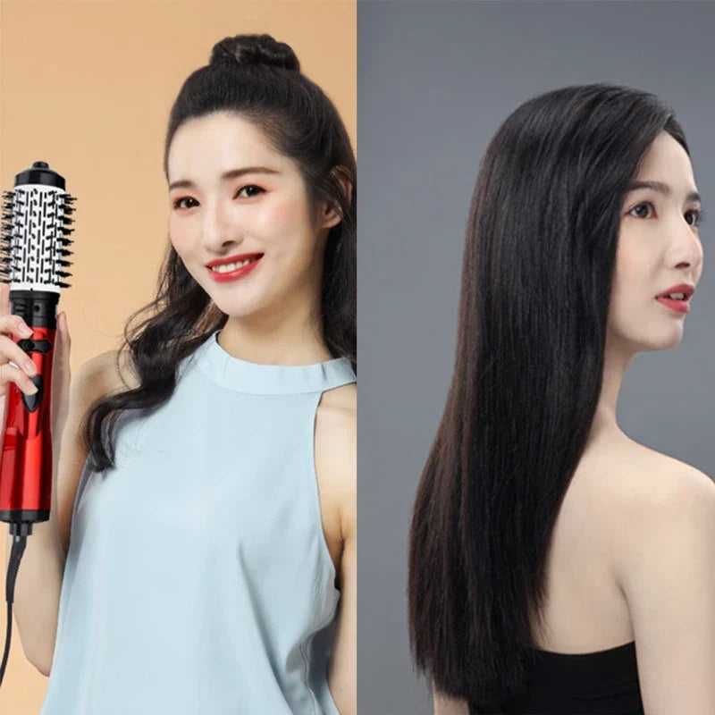 Hair Dryer Brush Electric Blow Rotating Hot Air