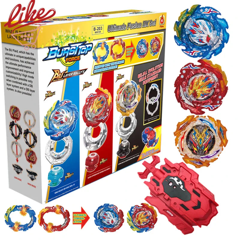 Laike BU Bey B-203 Ultimate Fusion DX Set