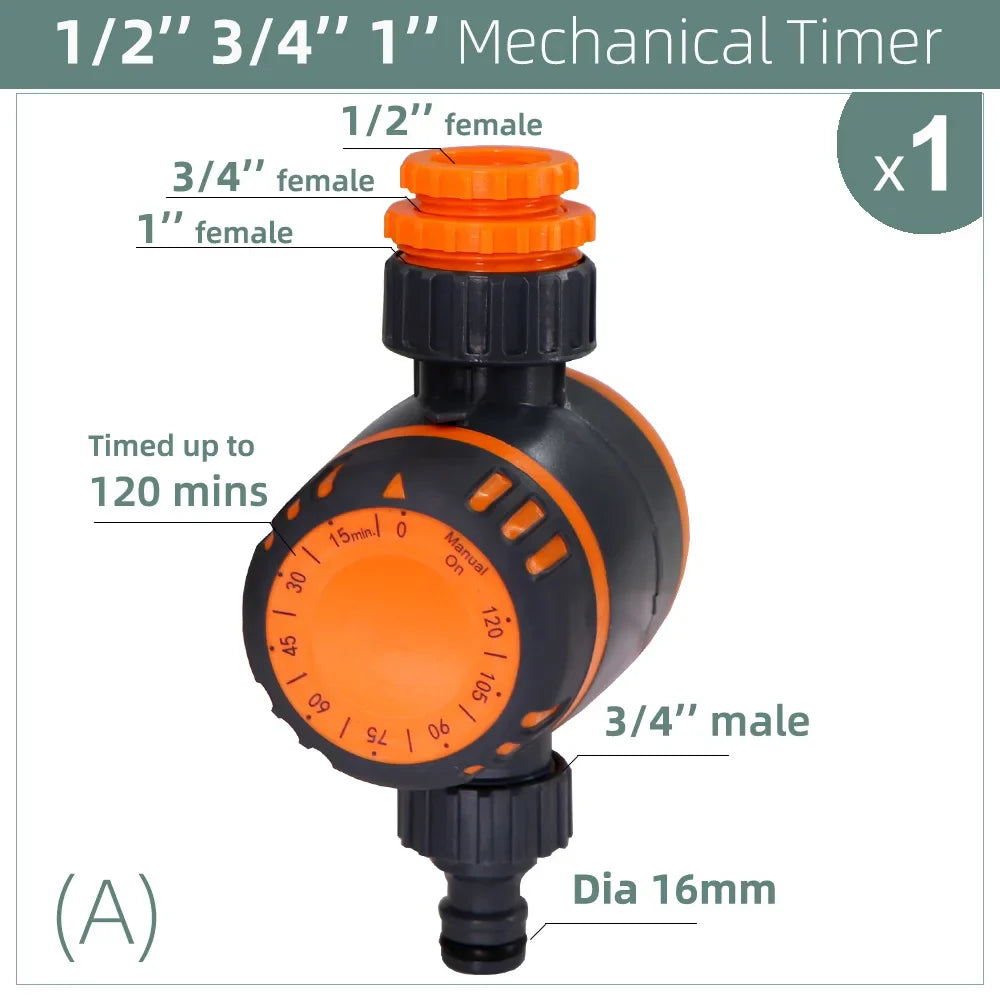 Automatic Controller Water Timer Mechanical Daily Garden Watering