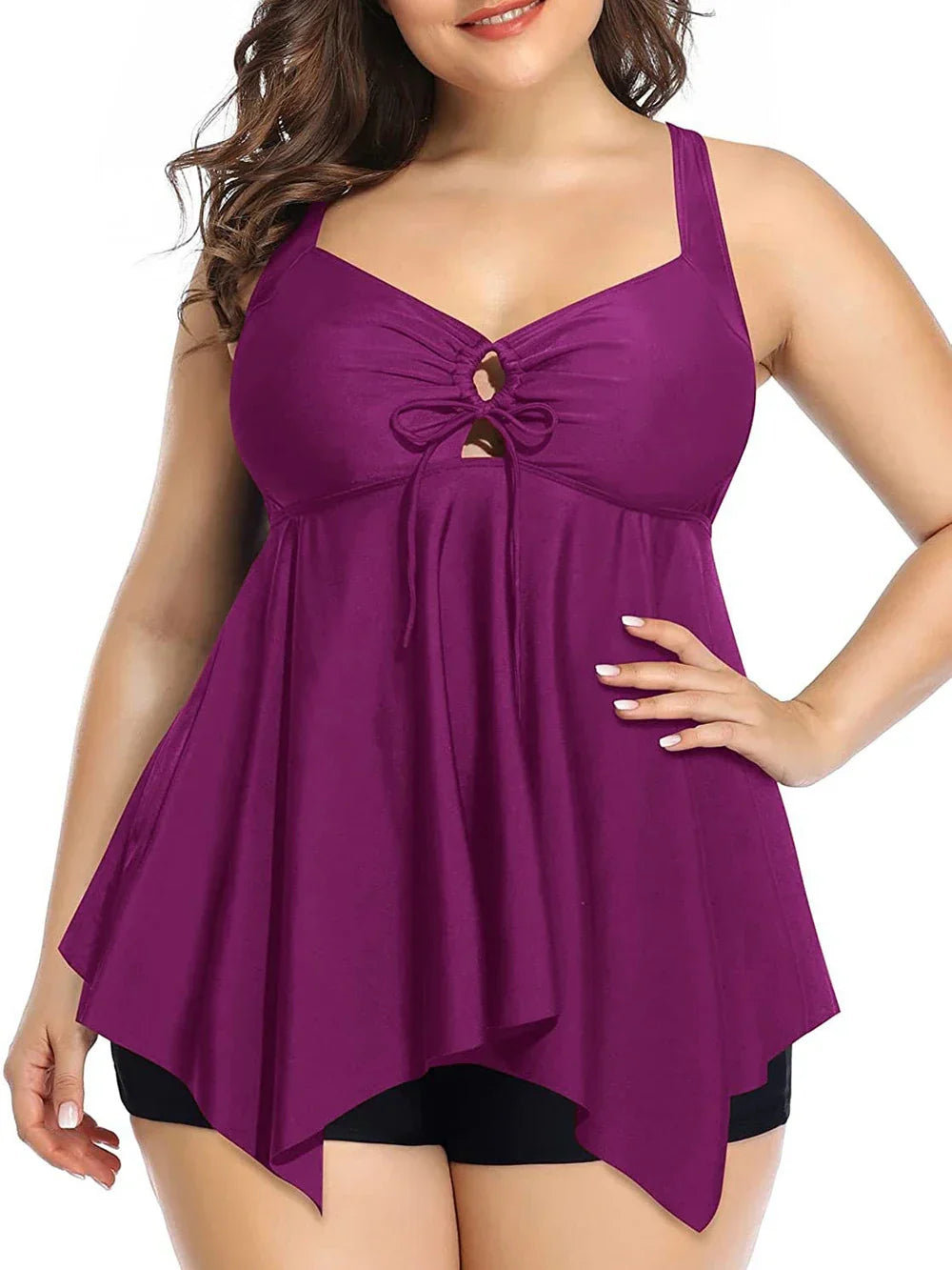 2023 Women New Swimsuit Two Piece Swimwear Plus