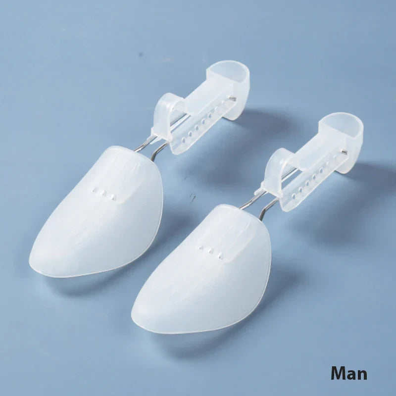 Practical Plastic Adjustable Length Men Shoe Trees Stretcher
