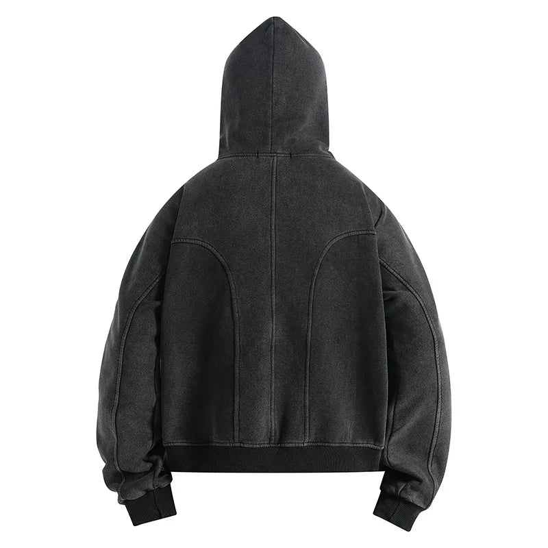 Vintage Hip Hop Harakuju Sweatshirt Men Streetwear Vintage