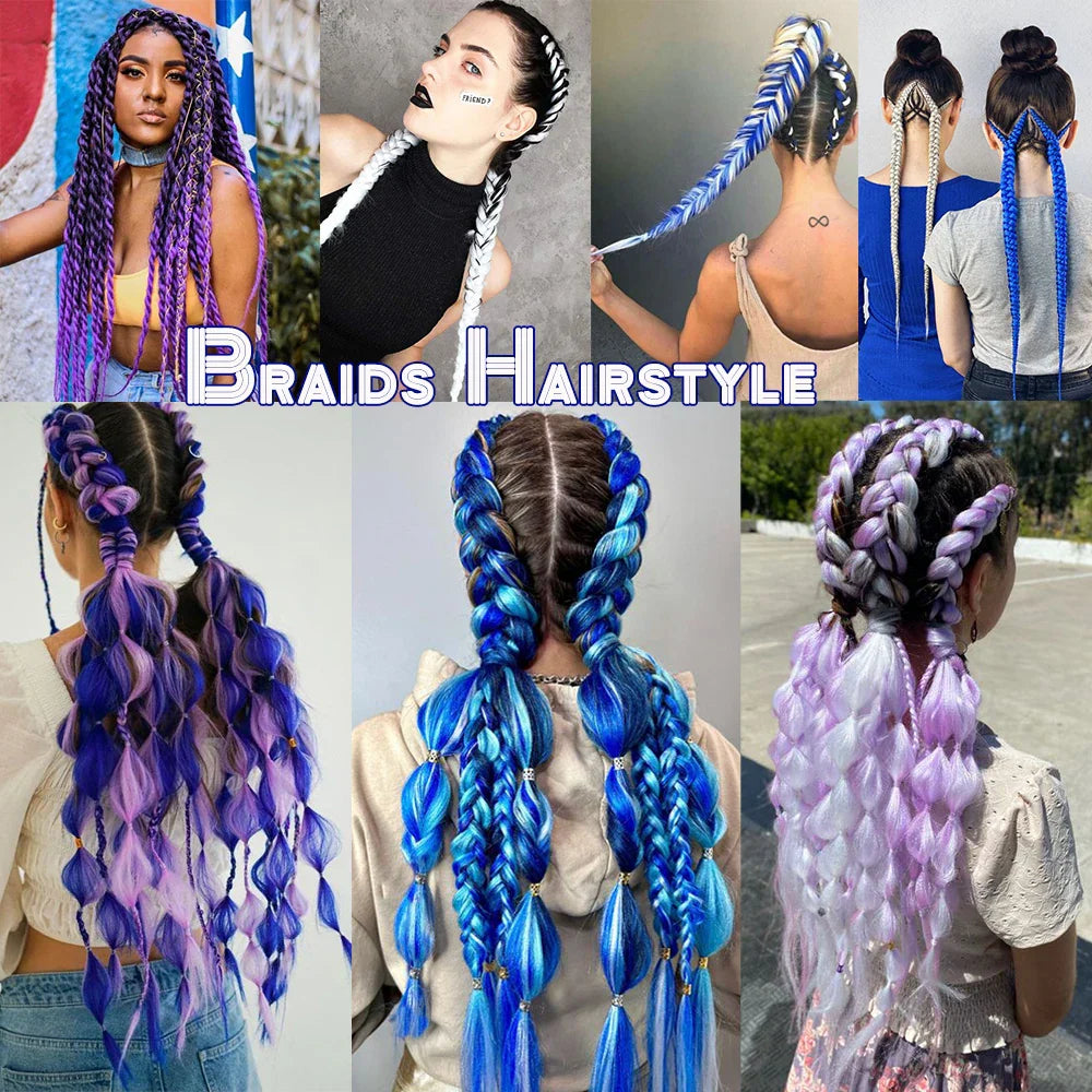 Jumbo Braids Hair Extension 24 inches 3 Pcs/Lot