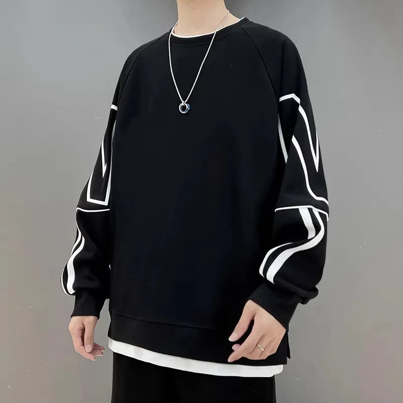 Spring and Autumn Youth Loose Casual Sweatshirt for