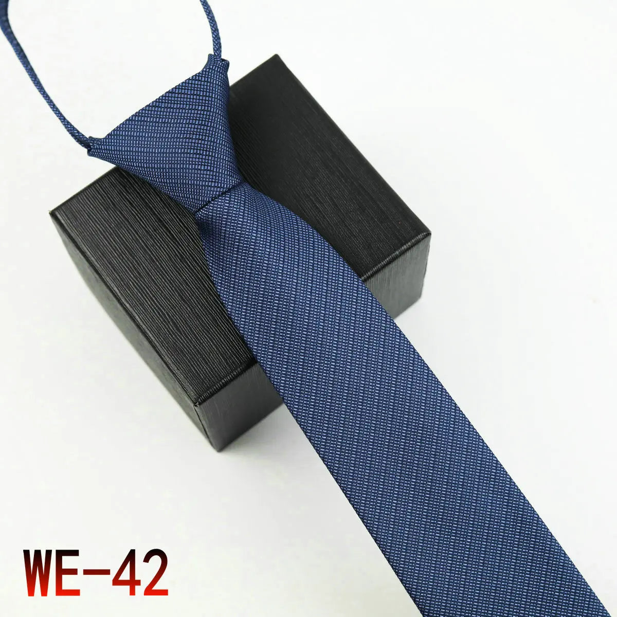 New Suit Business Zipper Tie for Man 48*7cm