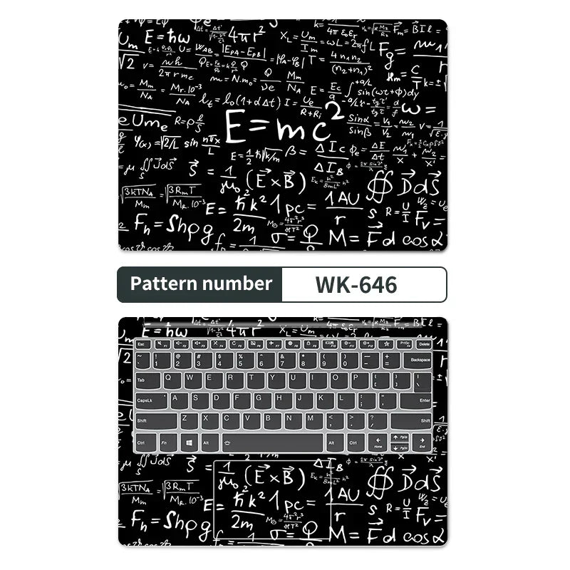 DIY Universal Laptop Stickers Skins Vinyl Creative Skin