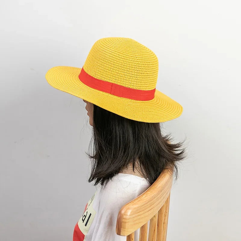 Luffy Straw Hat Anime Cartoon Cosplay Caps Accessories