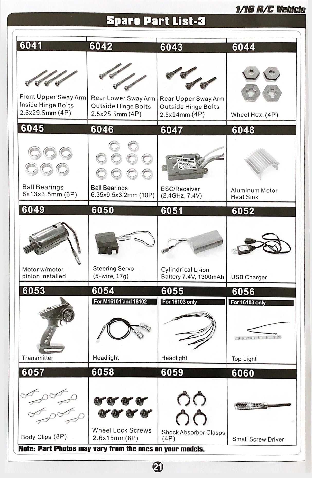 High Speed RC Off-road Vehicle Parts Suitable S140