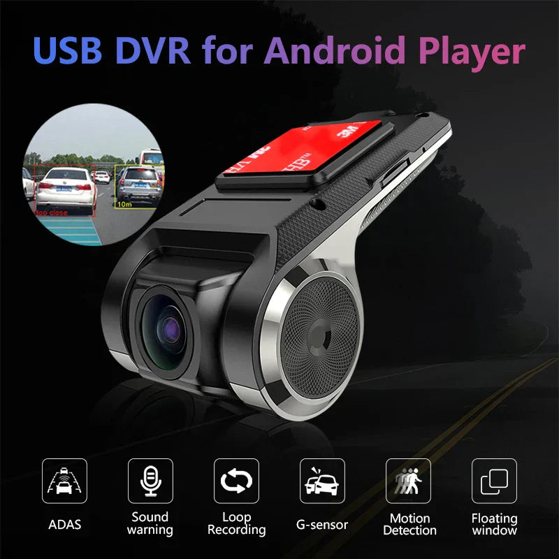 Car Camera Recorder HD Hidden Camera WIFI Duallens