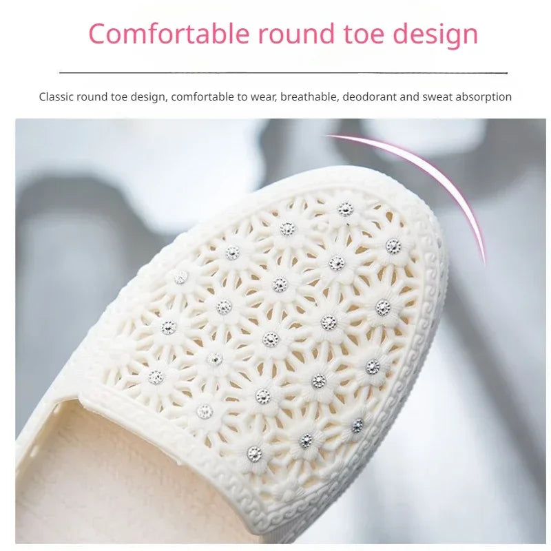 Hollow Out Flats Women Shoes Slip on Casual