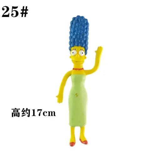 NJ Croce The Simpsonas Figure Bendable Doll Ornaments