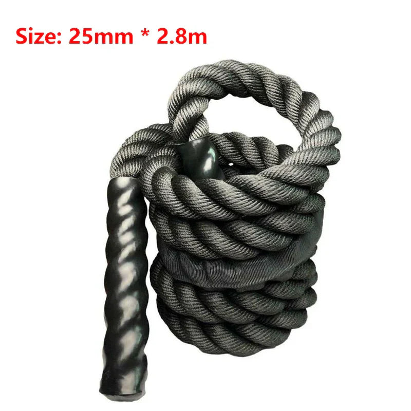 3mx25mm Diameter Fitness Battle Heavy Exercise Training Rope