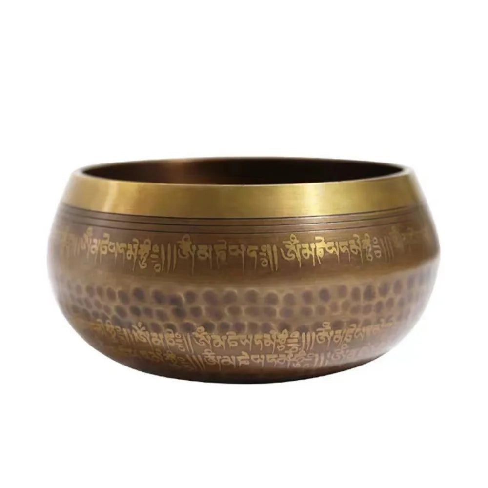 Nepal Handmade Tibetan Bowls Large Brass Singing Bowl