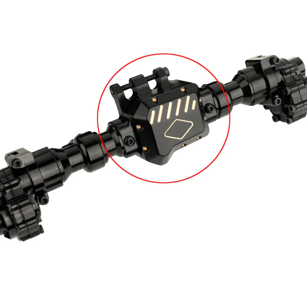 All Brass Black Coating Counterweight Diff Cover Balance