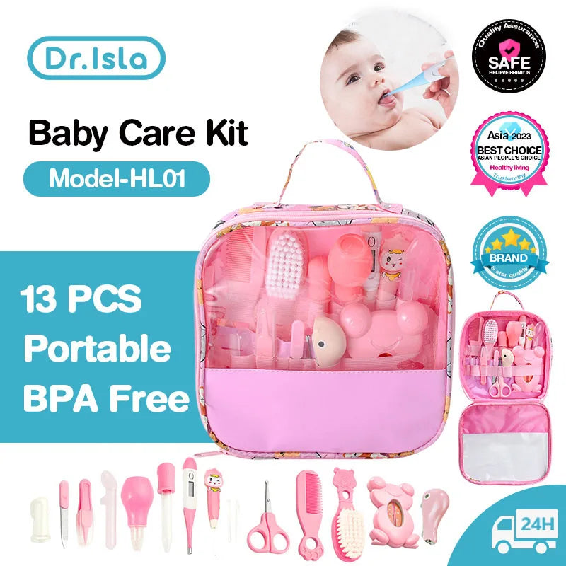 Dr.isla 13Pcs/set Newborn Baby Care Kit Kid Toiletries