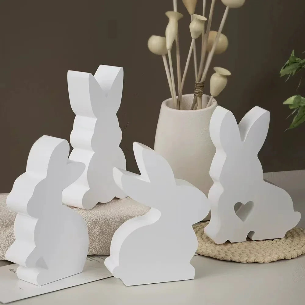 DIY Cement Gypsum Aromatherapy Silicone Mold Easter Love