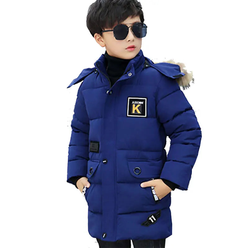 New 2024 Kid Winter Jacket A Boy Park