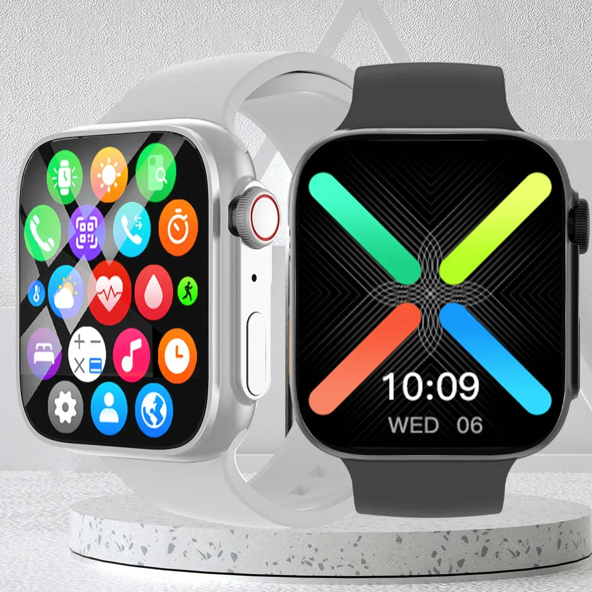 Women Men Sports Smart Watch with Message Answer