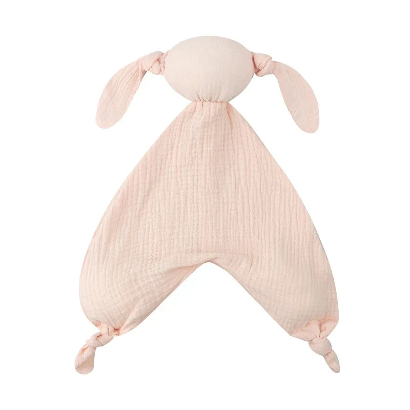 Pure Cotton Muslin Baby Bib Cute Goose Sleeping