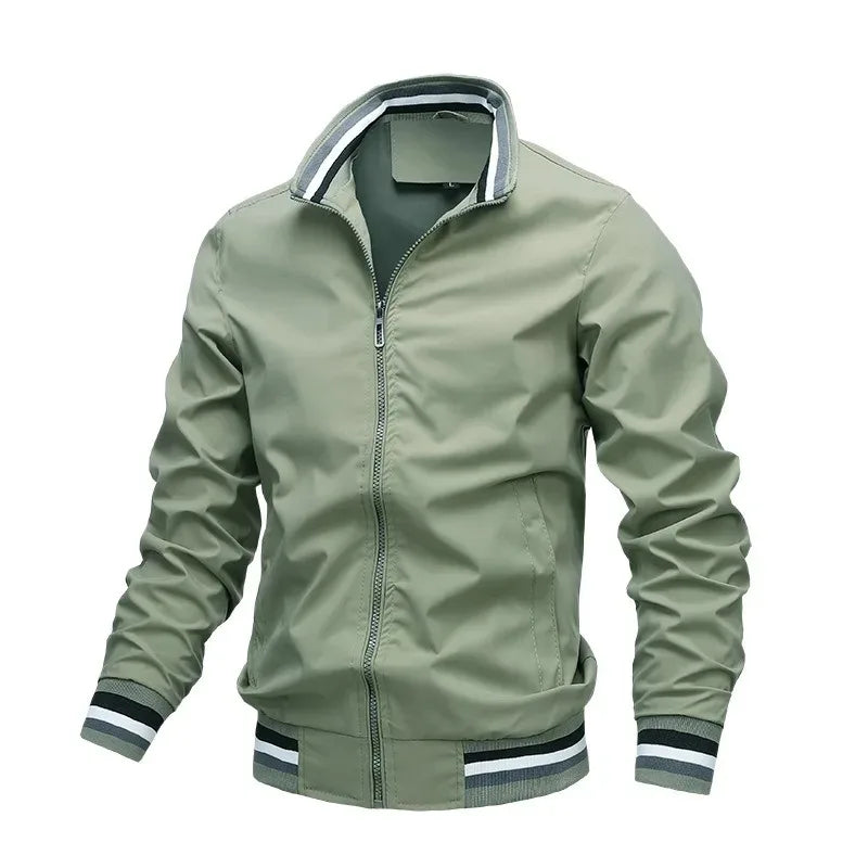 Men's Casual Four Seasons Windproof Waterproof Aviator Jacket