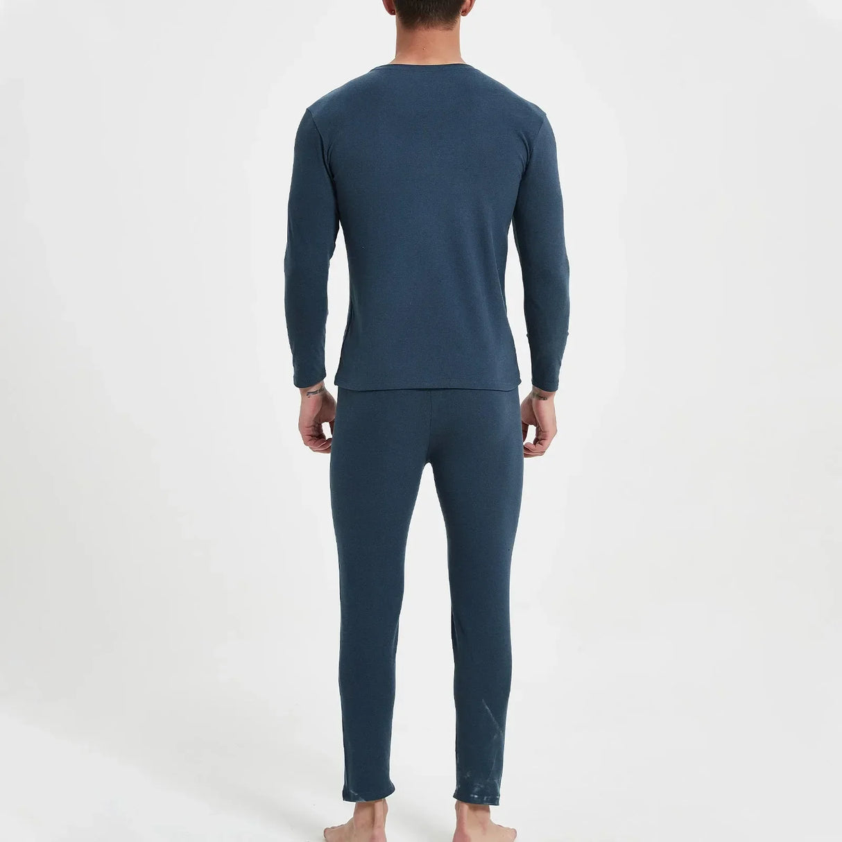 Winter Men Thermal Underwear Sets Thermal Long Pants
