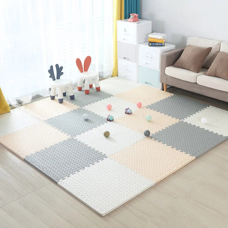 16-Piece Thick Baby Activity Play Mat - Anti-Collision Gymnasium Pad