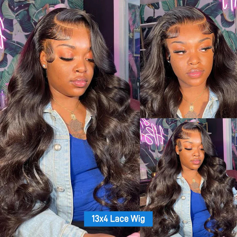 30 40 Inch 13x4 Body Wave Lace Front