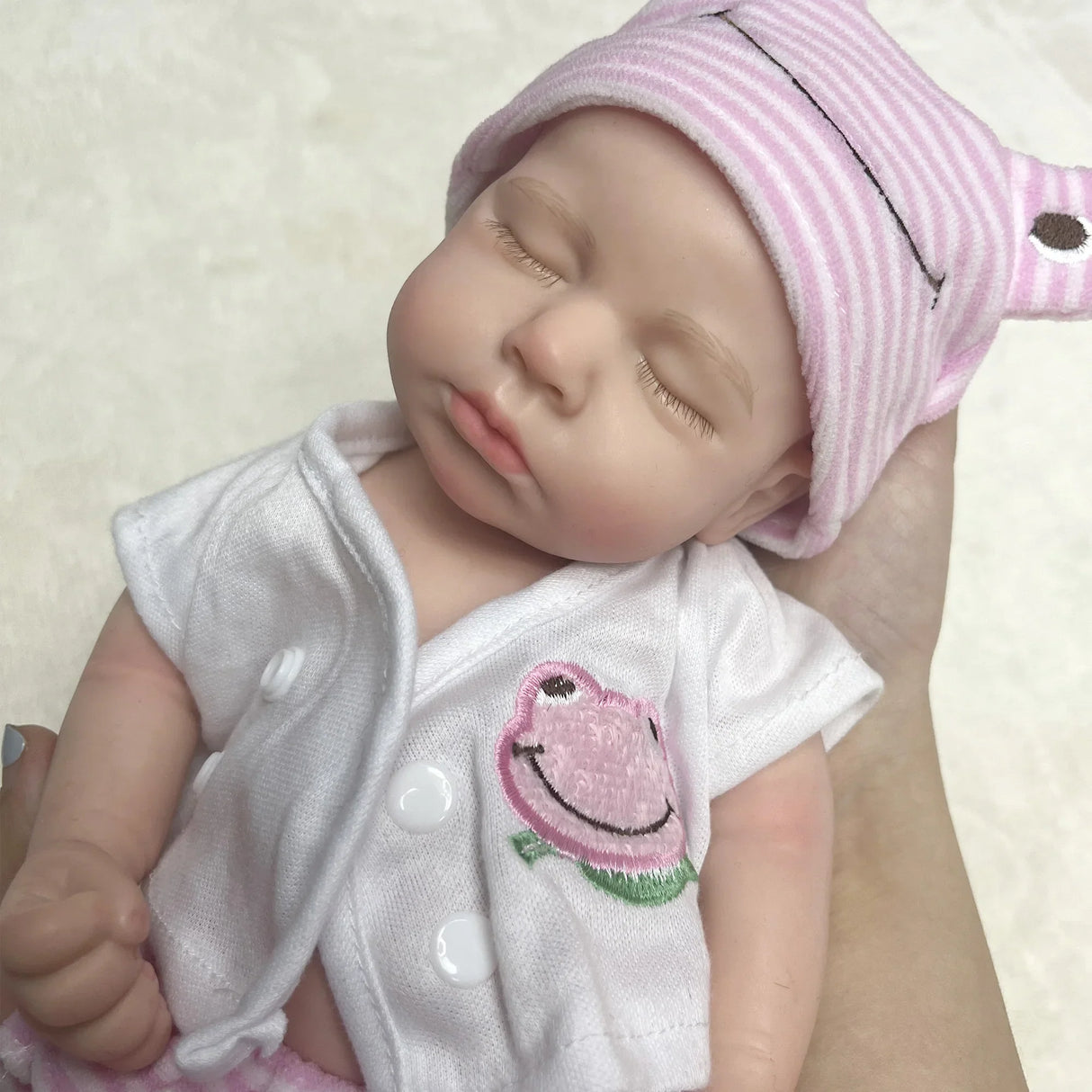 33cm Painted Silicone Lifelike Reborn Dolls - Girl & Boy