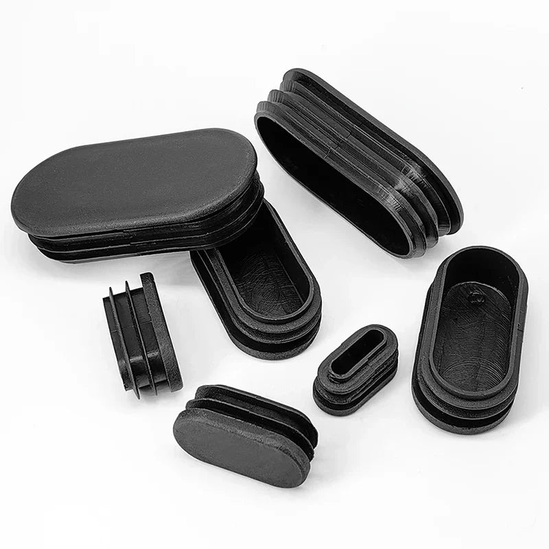 Oval Plastic Blanking End Cap Pipe Inner Plug